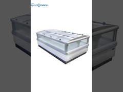 El refrigerador 1900L de la exhibición del supermercado de la cubierta abierta automático descongela la altura de 2. 05m