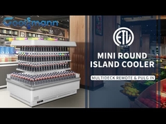 COOLSSMANN refrigeración A9 Mini Isla redonda de refrigeración